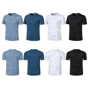 Conception de col rond Haut tendance léger Impression de logo personnalisé OEM ODM Fourniture en usine T-shirts de style de rue urbain de haute qualité - Product Image 2