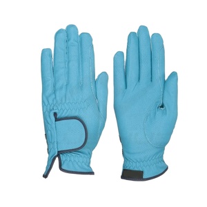 Gants de golf personnalisés avec logo, en cuir synthétique imitation peau de mouton, patch en caoutchouc personnalisé, couleur blanche, gants de golf pour homme sur mesure - Product Image 3