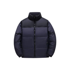 Venta al por mayor de chaqueta de invierno ligera de los hombres de alta calidad de moda Puffer con capucha de lona logotipo personalizado características de luz - Product Image 2