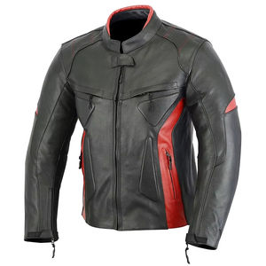 Chaqueta de moto personalizada negra de alta calidad OEM más vendida para invierno - Product Image 4