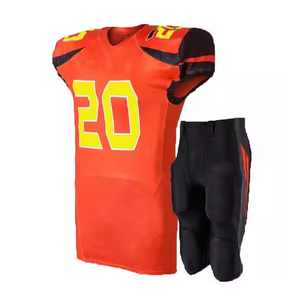Uniformes de Fútbol Americano Juveniles Personalizados, Conjuntos de Camiseta y Pantalón de Fútbol de Poliéster Sublimado Personalizado - Product Image 1