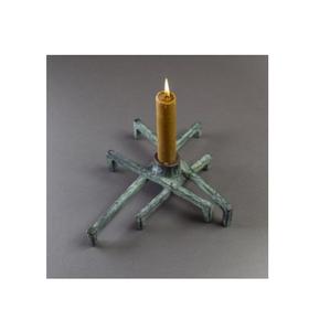 Unique Handmade Cast Aluminium <b>Candle</b> Holder Stand Golden Metal <b>Green</b> Rusty Finish Decorative Lighting Home Decoration - Product Image 1