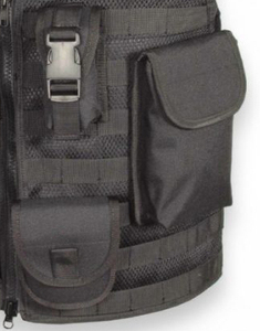 Chaleco DE SEGURIDAD reflectante de alta visibilidad con cremallera frontal Controlador de perro táctico multifuncional Ropa de alta visibilidad - Product Image 6
