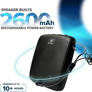 Personal Voice Amplifier <strong>Small</strong> Portable Microphone Rechargeable Megaphone Wireless Microphone <strong>Speaker</strong> - Product Image 3