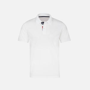 Polo de Golf con logotipo personalizado para hombre, 100% algodón, manga corta, Color sólido, hecho de poliéster de punto, uniforme de diseño - Product Image 5