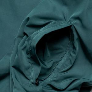 2026 Custom Logo <b>Canvas</b> Windbreaker Jackets Lightweight 100% Cotton Half Zip Pullover Reflective Piping - Product Image 3