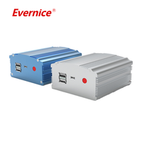 Usinage CNC Boîtier en aluminium anodisé Boîtier d'instrument électronique en métal Boîte de jonction Boîtier PCB