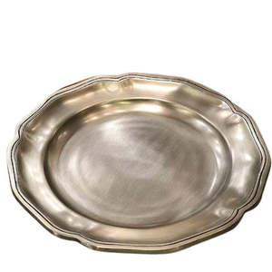 Assiette de présentation en métal 2026 pour hôtels, mariages, événements, décoration de table, service de repas - Product Image 2