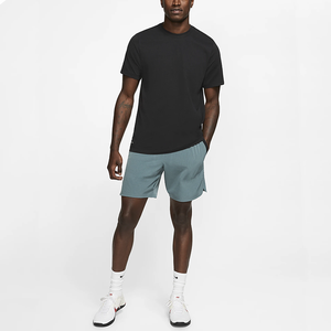 Camiseta deportiva de fitness para hombre, diseño de cuello redondo de elastina, ropa deportiva de entrenamiento de gimnasio lisa, camiseta con logotipo personalizado para hombre - Product Image 5