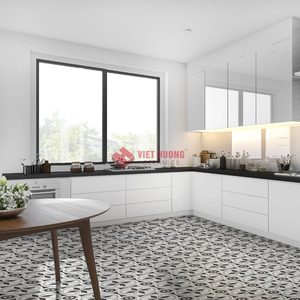 Carreaux en ciment 200x200mm Carreaux hexagonaux pour une utilisation décorative dans les intérieurs commerciaux - Product Image 2
