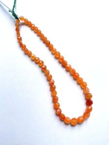 Perles de cornaline naturelle, pierres précieuses naturelles pour la création de bijoux fins. - Product Image 5