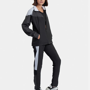 High Quality Custom Size Women's Oversized Pullover Tracksuit Long Casual Solid Pattern <b>Jogging</b> <b>Suit</b> for Winter - Product Image 2