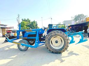 Tractor de rueda duradera 4WD Máquina niveladora de bulldozer delantera hidráulica Motor de 55HP para uso industrial agrícola al mejor precio bajo - Product Image 2