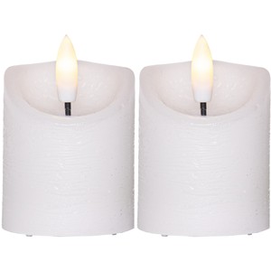 <b>STAR</b> TRADING Flameless <b>LED</b> Candles 5x7.5 Ws 2pcs Set - Product Image 1