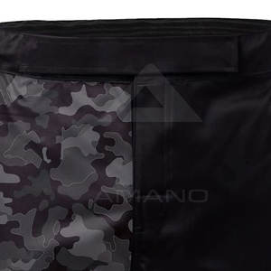 Pantalones cortos MMA estampados de alta calidad Pantalones cortos MMA de color sólido a la venta Hechos en Pakistán Pantalones cortos MMA - Product Image 5