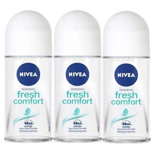 Desodorante Antitranspirante en Barra NIVEA FRESH COMFORT SIN ALCOHOL, Protección de 48 Horas, 1.7 OZ (Paquete de 3) - Product Image 5