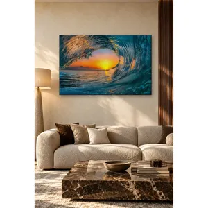 Impression sur toile Fida Sunset Through a Wave Tunnel - Product Image 5