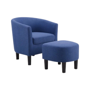 Fauteuil à oreilles en velours traditionnel fait main, réglable, meubles de maison, salon, hôtel, villa, ferme, durable, élégant - Product Image 2