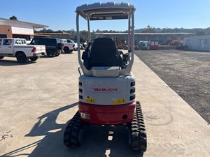 Pelle sur chenilles Takeuchi TB217R 1.7T d'occasion 3 tonnes Poids de fonctionnement 3m Clé de godet Moteur Boîte de vitesse Pompe à engrenages Roulement PLC - Product Image 4