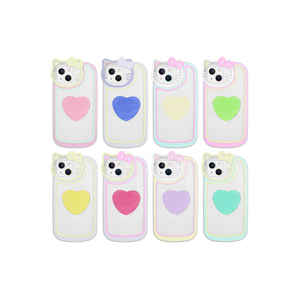 Coque de téléphone en silicone transparente Netzy Luxury Cat Figure pour iPhone 13 11 Pro - Série Rhythmic blanche pour Pop Socket Electroplate - Product Image 2