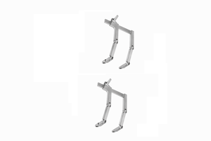 เครื่องถ่างเนื้อผ่าตัดแบบสองบานพับคุณภาพสูง ขนาด 102 มม. ความยาว 209 มม. อุปกรณ์ผ่าตัดที่จำเป็น - Product Image 3