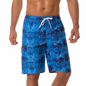 Nouveau short de plage en tissu extensible dans les 4 sens Design personnalisé Vente en gros Short de surf pour homme Short de bain à séchage rapide pour homme - Product Image 6