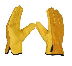 ถุงมือหนังสำหรับงานในสวนที่มีน้ำหนักมากกันหนามและมีประโยชน์ด้านความปลอดภัยระดับมืออาชีพสำหรับชาวสวน - Product Image 2