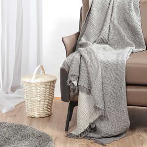 Muslin <b>Throw</b> XL Wholesale Personalized Turkish Blankets <b>Throws</b> Luxury <b>Throw</b> Blanket for Sofa Custom for Home Decor 100% Cotton - Product Image 1