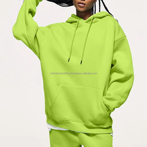 Sweat à capuche oversize pour femme de haute qualité, dernière collection, grande taille, respirant, avec fermeture éclair, motif 3D, technique de lavage à l'acide, face avant en polaire - Product Image 2