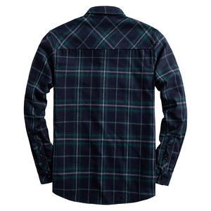 Camisa de franela para hombre superventas, camisa informal de algodón de manga larga con botones y cuello vuelto, ropa de calle, camisa de franela para adultos - Product Image 2