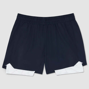 กางเกงวิ่งออกกำลังกายสำหรับผู้ชาย2-in-1ทรงโอเวอร์ไซส์เข้ารูปแนวสตรีทลายทางเป็นมิตรต่อสิ่งแวดล้อม - Product Image 6