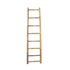 High Quality Bamboo Ladder Decor Eco-Friendly Blank Ladder Home Accessory Ladder Vietnamese Supplier