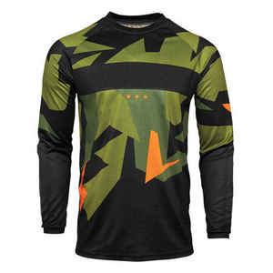 Maillot de course de motocross respirant personnalisé OEM à la vente chaude, unisexe, en polyester, pour la conduite hors route - Product Image 6