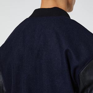 Chaqueta Varsity de Lana para Hombre con Mangas de Cuero PU Personalizadas de la Mejor Calidad, Directamente del Fabricante, Chaqueta de Invierno Estilo Urbano para Hombre - Product Image 6