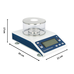 0.001g डिजिटल इलेक्ट्रॉनिक संतुलन प्रयोगशाला पैमाने, इलेक्ट्रॉनिक लैब विश्लेषणात्मक वजन संतुलन 1 मिलीग्राम - Product Image 5