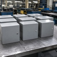 Fabrication sur mesure de boîtiers en acier plié, fabrication de tôlerie, enclos d'ingénierie, OEM, fourni par l'usine