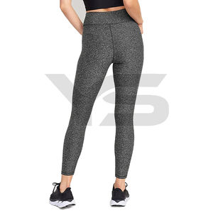 Gran oferta de pantalones de Yoga para mujer con logotipo personalizado, mallas elásticas de Spandex de alta calidad para entrenamiento de gimnasio, nuevo diseño transpirable - Product Image 2