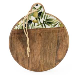 Tabla de cortar de madera de acacia y mango hecha a mano con tamaños personalizados diseñados para uso elegante en el hogar y el hotel tabla de quesos de resina - Product Image 4
