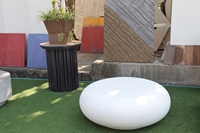 Table basse moderne en ciment de haute qualité pour salon ou bureau, durable, fabriquée au Vietnam