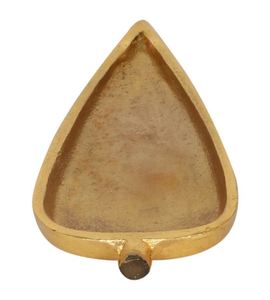Plato para servir comida con forma de hoja chapado en oro decorativo hecho a mano de lujo, mesa para servir frutas secas, centro de mesa - Product Image 5