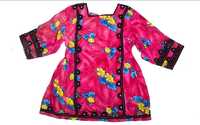 Antique Afghani Banjara Robe Vintage Bohème Unique Brodé À La Main Robe Écologique avec Paillettes Perles Boutons