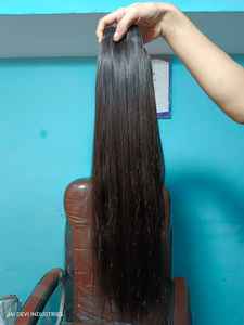 Extensiones de Cabello Humano Virgen Indio Sin Procesar 100% Remy, Trama Doble, Cutícula Intacta, Paquete de Extensiones de Cabello Humano Natural - Product Image 5