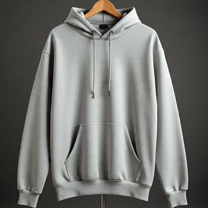 Men's Christmas <b>Tree</b> Printed Hoodie Cotton Knitted Casual Winter Sweatshirt Front Logo Pocket Design Regular Fit - Product Image 6