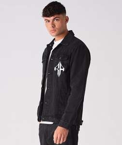 Nuevo chándal de mezclilla de invierno con cuello levantado de alta calidad de algodón 100% para hombre Color personalizado Servicio OEM/ODM de ATLANTIC - Product Image 3