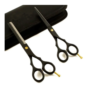 Professional Best 4Cr13 Japanese Stainless Steel Hair Cutting Shears Custom Logo Salon Mix Barber Scissors - Product Image 1
