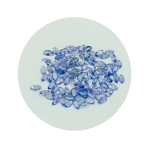 100% Original Loose Natural Gemstone Tanzanite 2.5 X 5 MM Aqua <b>Blue</b> Oval Cut Gemstone <b>Beads</b> for Moissanite Gemstone Jewelry - Product Image 6