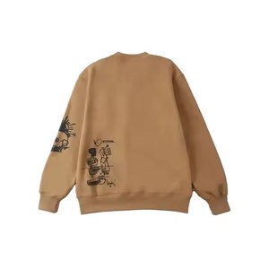 Sudadera Unisex 2025 de Algodón Transpirable de Alta Calidad, Estilo Vintage, Cuello Redondo, Ropa Urbana de Invierno, Nueva Llegada - Product Image 2