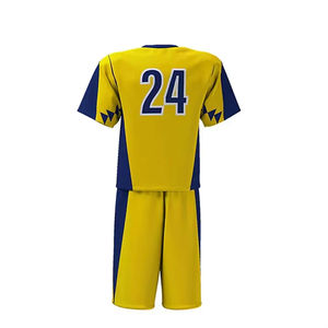 Uniformes de lacrosse personnalisés, vêtements de sport d'équipe de qualité supérieure, maillot et short de lacrosse, uniformes imprimés par sublimation, respirants - Product Image 3