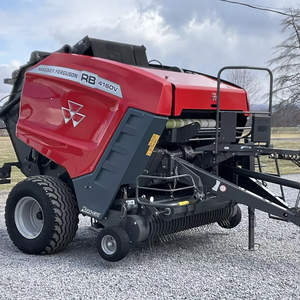 2023 Máquina empacadora redonda Massey Ferguson RB4160V Empacadora redonda nueva y usada para motor de componente de núcleo de hierba. - Product Image 2
