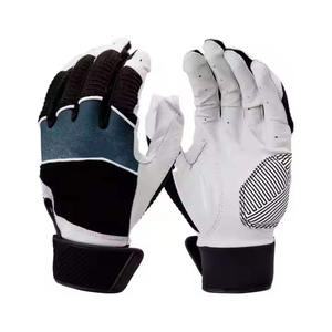 Gants antidérapants à séchage rapide de grande taille avec logo personnalisé ou design en cuir de qualité supérieure Gants de frappeur au prix de gros - Product Image 3